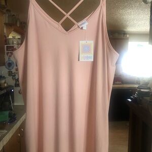 LuLaRoe Daniella Pink Chemise 2xl NWT